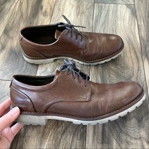 Rockport true sport brown boots size 10